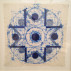 Arlene Shechet, Target (Gyantse and Diamond Mandalas), 1997. Abacá paper, 24 x 24 inches. Collection of Ann Epstein and Bernard Edelstein