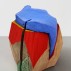 Arlene Shechet, Jewel, 2016. Glazed ceramic, painted and carved hardwood, 17 x 15 x 16 inches. Courtesy of the Artist and Sikkema Jenkins & Co.