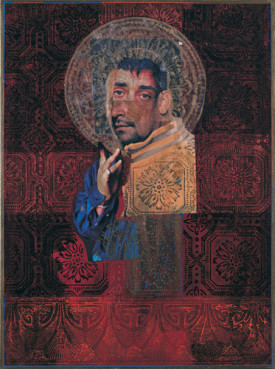 Rodri?guez Calero, Saint Anthony, 1999. 24 x 18 inches. Courtesy of the artist..
