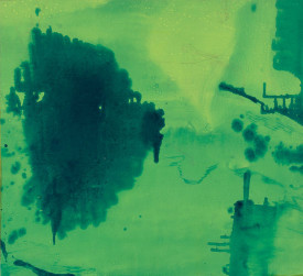 Bobbie Oliver, Forever, For Hudson, #1, 2014. Acrylic on canvas, 22 x 24 inches. Courtesy of Valentine. Photo: Kevin Noble