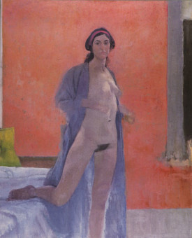 Lennart Anderson, Nude, 1961-1964. Oil on canvas, 58-1/2 x 50 inches. Brooklyn Museum, John B. Woodward Memorial Fund , 66.84. © Lennart Anderson