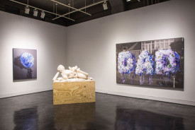 installation shot, Marcus Harvey: Setting Sons at Locks Gallery, Philadelphia, September 11 to October 24, 2015