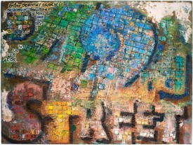 John Lees, 42nd Street (Tesserae), 2015. Courtesy of Betty Cuningham Gallery