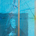 R.H. Quaytman, ???, Chapter 29, 2015. Encaustic, silkscreen ink, gesso on wood, 40 x 24-3/4 inches. Courtesy of the Artist and Miguel Abreu Gallery