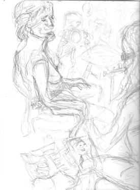 David Cohen, Zlamany's Camera, 2015. Graphite on paper, 9 x 12 inches. Courtesy of the Artist