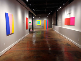 Installation shot, Ann Walsh: Recent Work at Alexander/Heath Contemporary, Roanoke, Va.