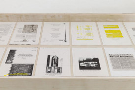 Installation view, Joan Linder: Project Sunshine at Mixed Greens Gallery, 2015