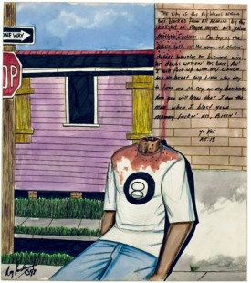 artwork by Roy Ferdinand. Courtesy of Triple Canopy