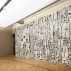 Ellen Harvey: Metal Painting, 2015. 887 paintings in oil on plywood, magnets, steel wall, overall: 15 x 24 feet. Commissioned by the Barnes Foundation. Photo: Rick Echelmeyer.
