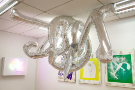 Installation view of “Carol Szymanski: My Life is an Index,” 2015, at Tanja Grunert. Courtesy of the artist and Tanja Grunert. Photo: Sveva Costa Sanseverino.