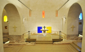 Sean Scully, Church of St. Cecilia (permanent installation), Museum of Montserrat