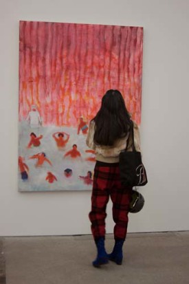 Ying Li lost in a painting