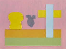 Jonathan Lasker, The Remnant of Spirit, 2015. Oil on linen, 75 x 100 inches. Courtesy of Cheim & Read.