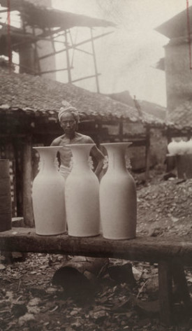 Potter in Jingdezhen, 1920 © National Geographic/Frank B. Lenz