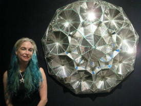 Monir FarmanFarmaian from Haines Gallery, San Francisco. © by Jill Krementz; all rights reserved.