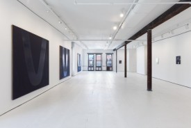 Installation shot of the exhibition under review: Nathlie Provosty: The Third Ear at Nathalie Karg Gallery, New York, 2016