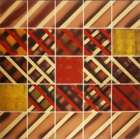 Sean Scully, Grid, 1973. Acrylic on canvas, 96 x 96 inches. Courtesy of the artist and Cheim & Read