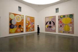 Installation view: Hilma af Klint: Painting the Unseen Serpentine Gallery, London, 2016. Image © Jerry Hardman-Jones