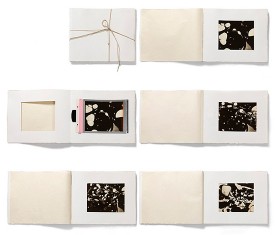 Beatrice-Pediconi,Alien-Artist-Books,-2015, with four Polaroids. Courtesy of the Artist and Sepia Eye, New York