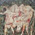 Jean Dubuffet, Vache la belle mufle?e/Cow with the Beautiful Muzzle, 1954. Oil on canvas, 45-5/8 x 35 inches. Private Collection. Photograph by Kent Pell / © 2016 Artists Rights Society (ARS), New York / ADAGP, Paris