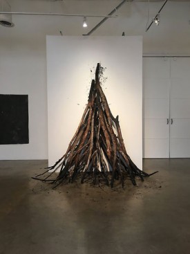 Cor Fahringer, 49, 2016. Burnt tree limbs. Courtesy of Conduit Gallery.
