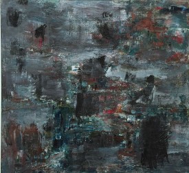 Louise Fishman, For There She Was, 1988. Oil on linen, 76 1/4 x 82 inches. Collection of Romita Shetty and Hasser Ahmad.