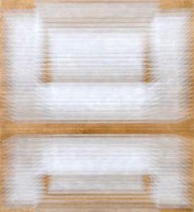 Steven MacIver, Aspect B, 2016. Acrylic on birch wood panel, 43.3 x 39.4 inches. Courtesy of the artist and Dillon Gallery.