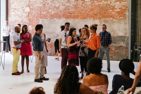 Isabel Lewis, occasion, 2016, 541 West 22nd Street, New York City. © Isabel Lewis. Photo: Don Stahl.