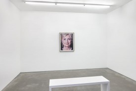 Installation view, "Jonathan Horowitz: Occupy Greenwich," 2016, at the Brant Foundation. Photo by Tom Powel Imaging, Inc. Courtesy of the artist and the Brant Foundation.