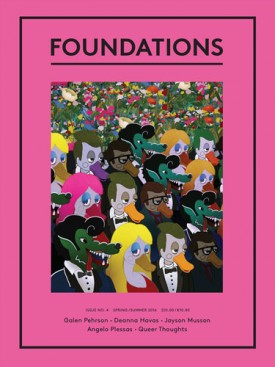 Foundations, for sale at the Independent Art Book Fair. Courtesy of IABF.