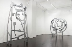 Installation view, "Joel Perlman: New Sculpture," 2016, at Loretta Howard Gallery. Courtesy of the gallery.