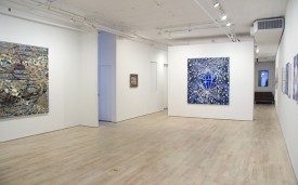 Installation view, Sarah Walker: Space Machines at Pierogi Gallery, September 2016