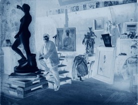 Thomas Ruff, neg?artist_01, 2014. Chromogenic print, 71 x 81 cm. Courtesy the artist and David Zwirner, New York/London © Thomas Ruff / SODRAC (2016).