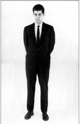 Photo by Hollis Frampton, from “Official Portraits,” 1959