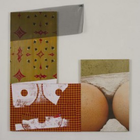 Suzanne Joelson, Egg Game, 2016. Mixed media, 52 x 50 inches. Courtesy of the artist and Studio 10