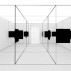 Karin Schneider, Trisected Square with 16 (O) Paintings, 2016. Exhibition rendering. Courtesy of the artist and Dominique Lévy
