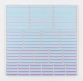 Dan Walsh, Debut, 2016, acrylic on canvas, 70 x 70 inches. Courtesy of Paula Cooper Gallery