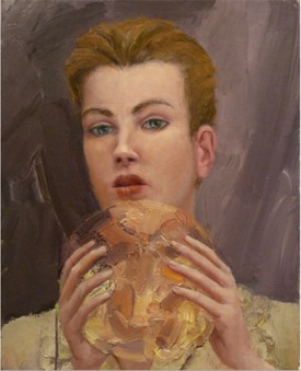 Dennis Kardon, Seeing Through Paint, 2015. Oil on canvas, 20 x 16 inches. Courtesy of the Artist