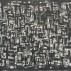 Rasheed Araeen, Before Departure (Black Paintings) # 1, 1963–64 Sharjah Art Foundation Collection, Courtesy of the Artist