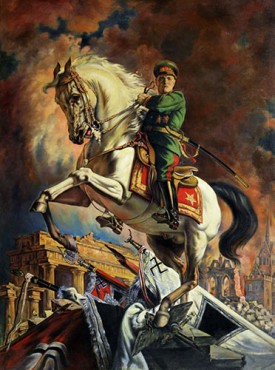 Wassili Jakowlew, Portrait of Georgy Zhukov, Marshal of the Soviet Union, 1946 The State Tretyakov Gallery, Moscow