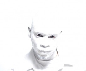 Jefferson Pinder’s Afro-Cosmonaut/Alien (White Noise