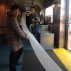 Image of A Book as A Bridge from Manhattan to Staten Island, 2016. Courtesy of Elena Berriolo.