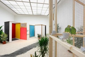 Hélio Oiticica. Tropicália, 1967. Mixed media. Tate, London. (c) Projeto Hélio Oiticica, Rio de Janeiro. Tate Photography