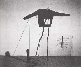 Martin Naylor, Discarded Sweater, 1972-73. Tate (archival image of original installation)