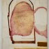 Alfonse Borysewicz, Angel, 2010. Collage with oil on linen, 20 x 18 inches. Courtesy of the Artist