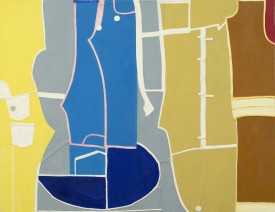 Medrie MacPhee, A Dream of Peace, 2016. Oil and mixed media on canvas, 60 x 78 inches. Courtesy of the Artist and Tibor de Nagy Gallery