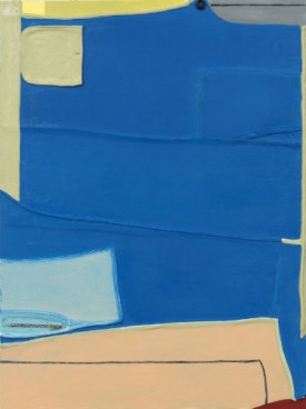 Medrie MacPhee, Left Unsaid, 2016. Oil and mixed media on wood, 40 x 30 inches. Courtesy of the Artist and Tibor de Nagy Gallery