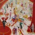 Florine Stettheimer, Spring Sale at Bendel’s, 1921. Oil on canvas, 50 x 40 inches. Philadelphia Museum of Art