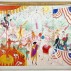 Florine Stettheimer, Beauty Contest: To the memory of P.T. Barnum, 1924. Courtesy of Wadsworth Athenaeum Museum of Art, CT.