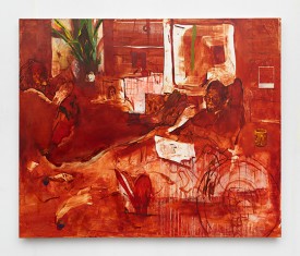 Jennifer Packer, Graces, 2017. Oil on canvas, 60 x 72 inches. Courtesy of the artist and Corvi-Mora, London